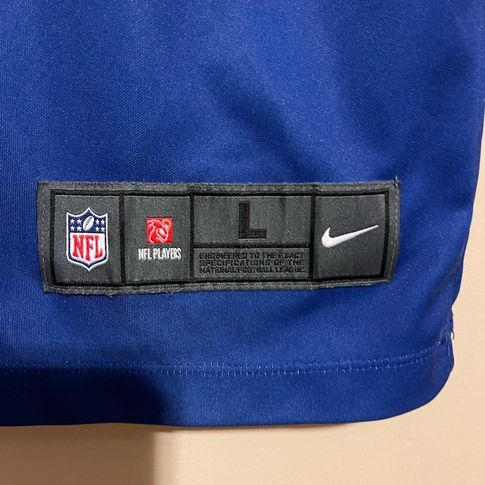 Saquan Barkley Nike Large NY Giants NFL 26 Eagles Champion MVP Rare Legendary - Picture 2 of 6
